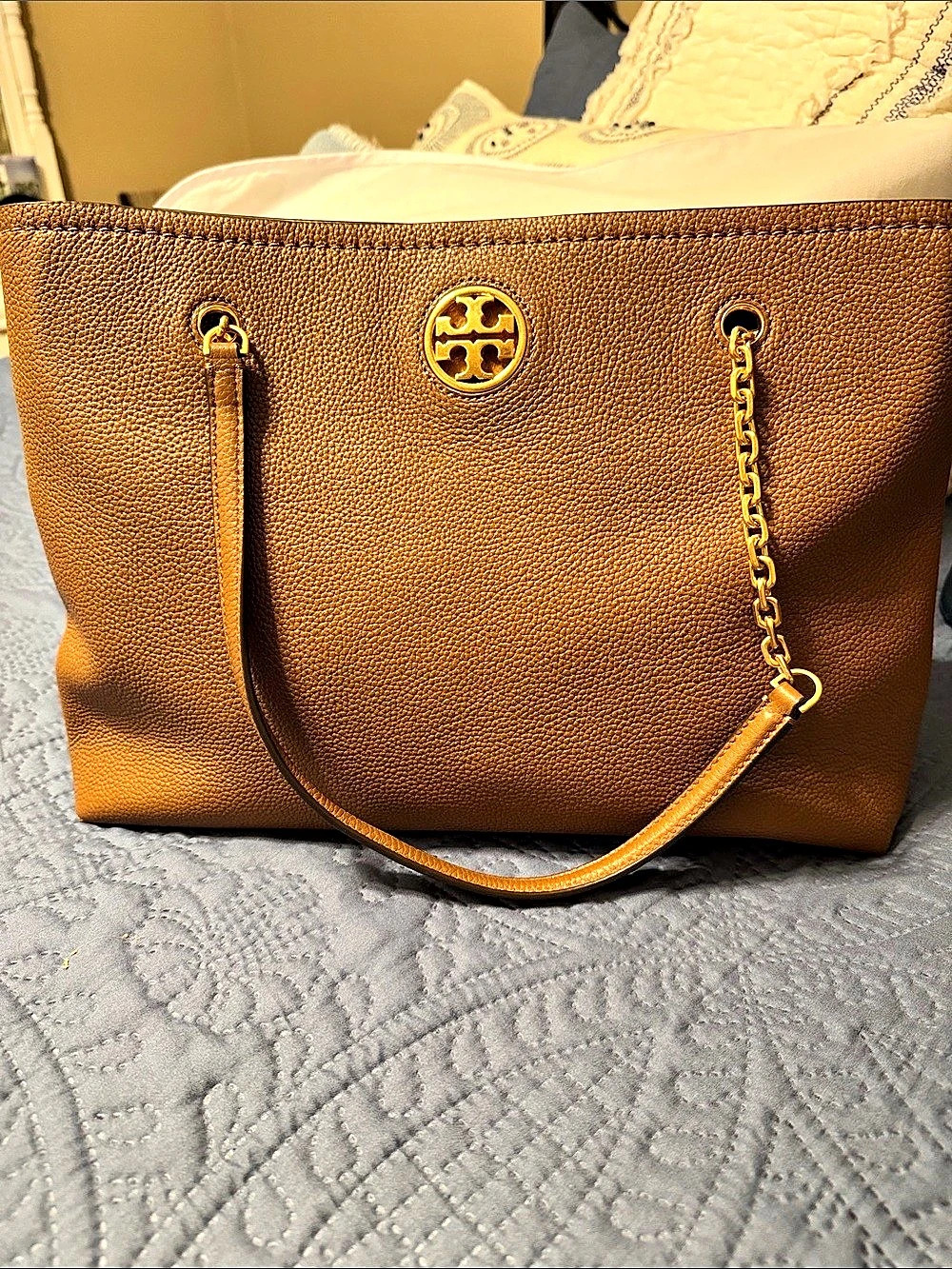 Tory Burch Harper Tote in Brown
